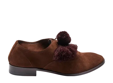 Midorikawa x SUICOKE FRINGE OXFORD "Brown"