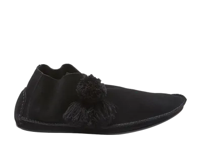 Midorikawa x SUICOKE Fringe Chukka "Black"