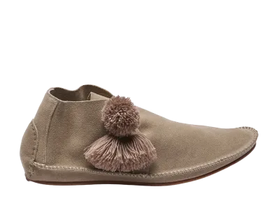 Midorikawa x SUICOKE Fringe Chukka "Taupe"