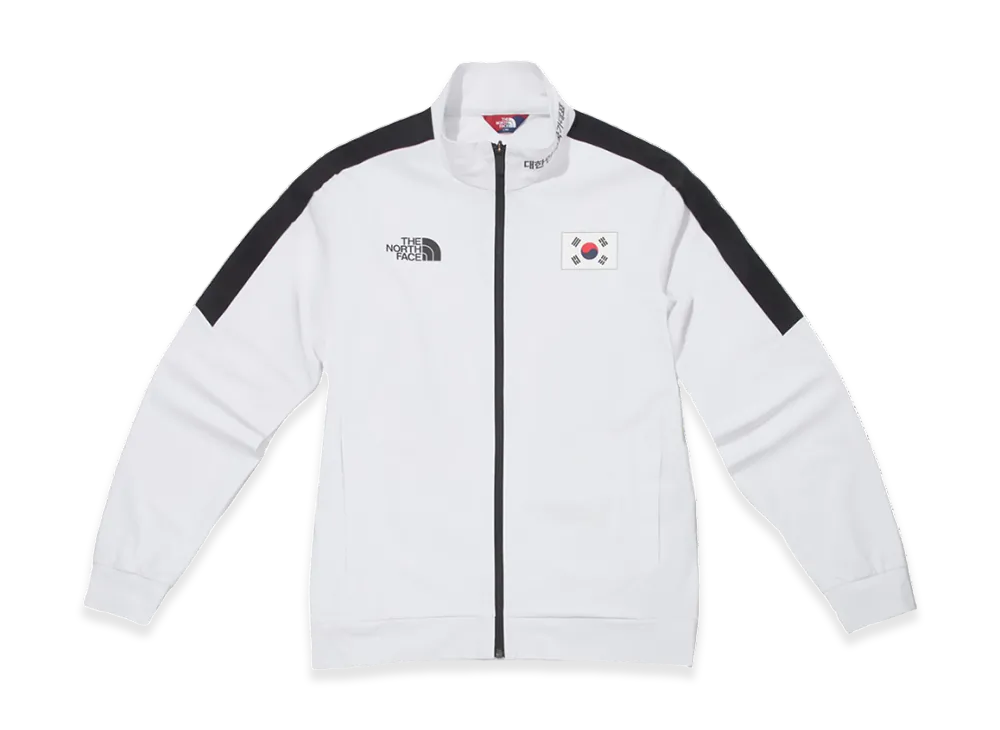 The North Face Team Korea Bunny Zip Up Jacket "White/Black"
