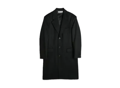 OUR LEGACY Dolphin Coat Heavy Melton "Black"