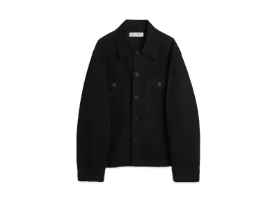 OUR LEGACY Evening Coach Jacket Brushed Cotton "Black"