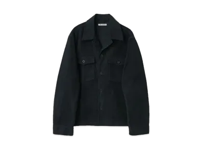 OUR LEGACY Evening Coach Jacket Blue/ Black Moleskin "Blue/Black"