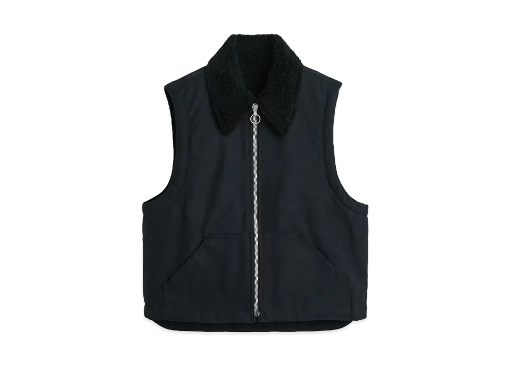 OUR LEGACY Grizzly Vest Highland Cotton "Black"