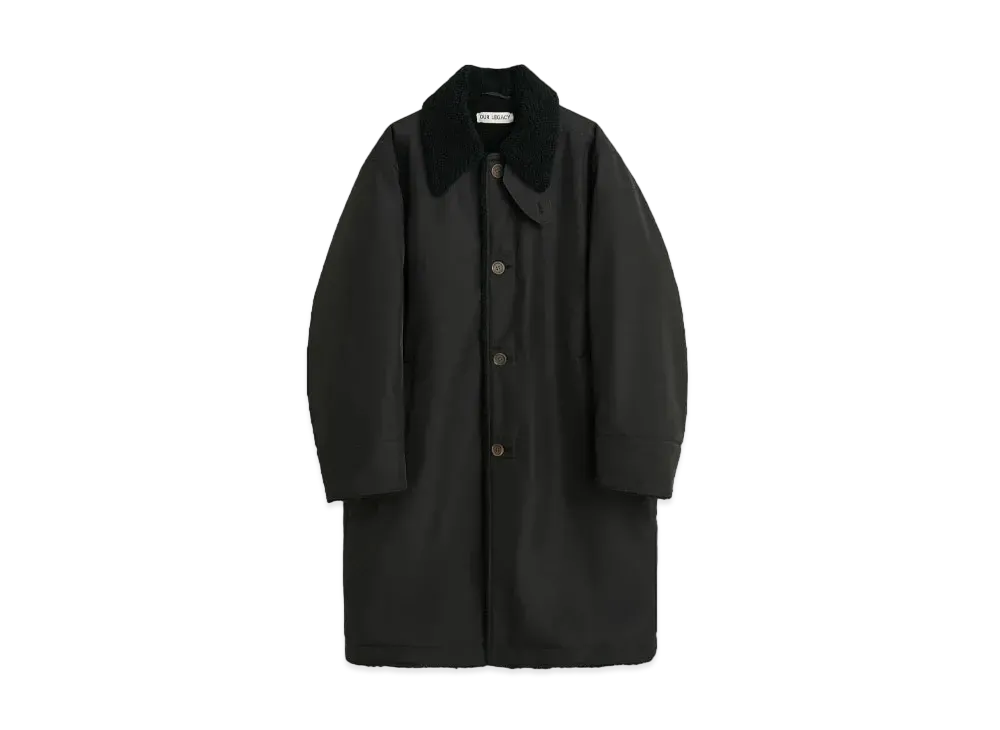 OUR LEGACY Polar Coat Compact Tech "Black"