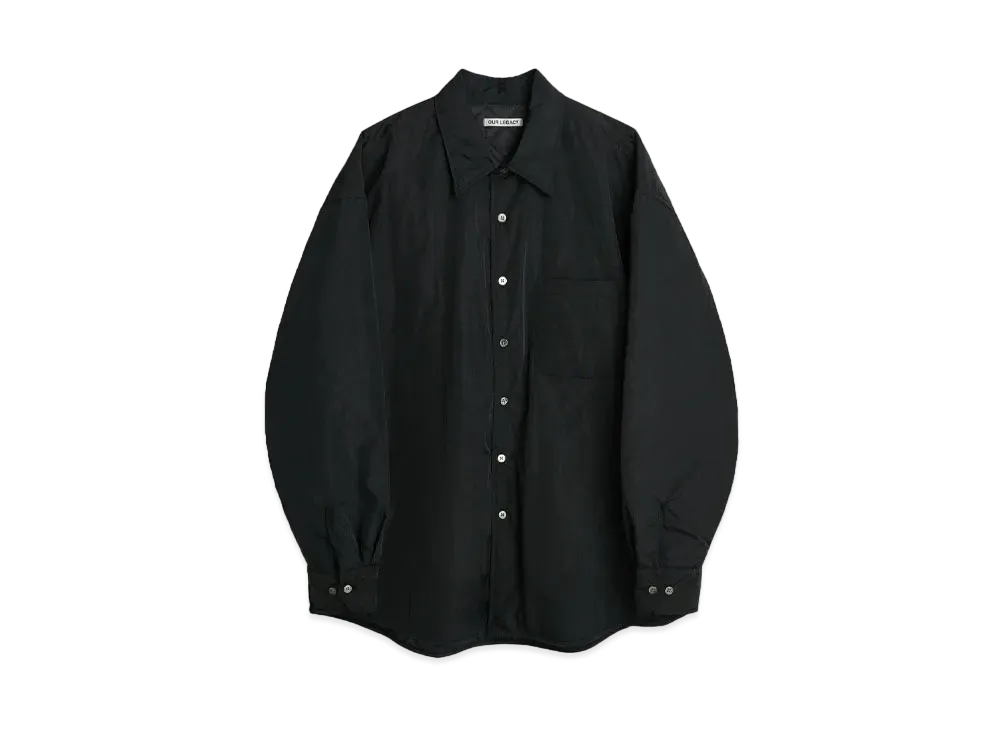 OUR LEGACY Tech Borrowed Jacket "Padded Black"