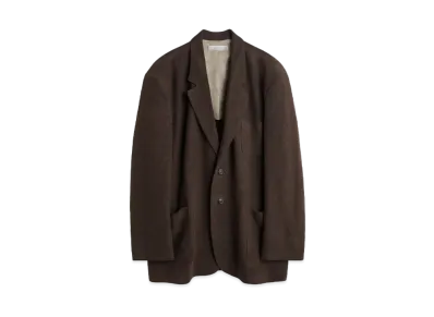 OUR LEGACY Embrace Blazer Arctic Linen "Antique Chocolate"