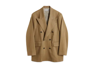OUR LEGACY Sharp DB Blazer Broken Sateen "Olive"