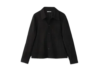 OUR LEGACY Reincarnation Suede Shirt Suede "Black"