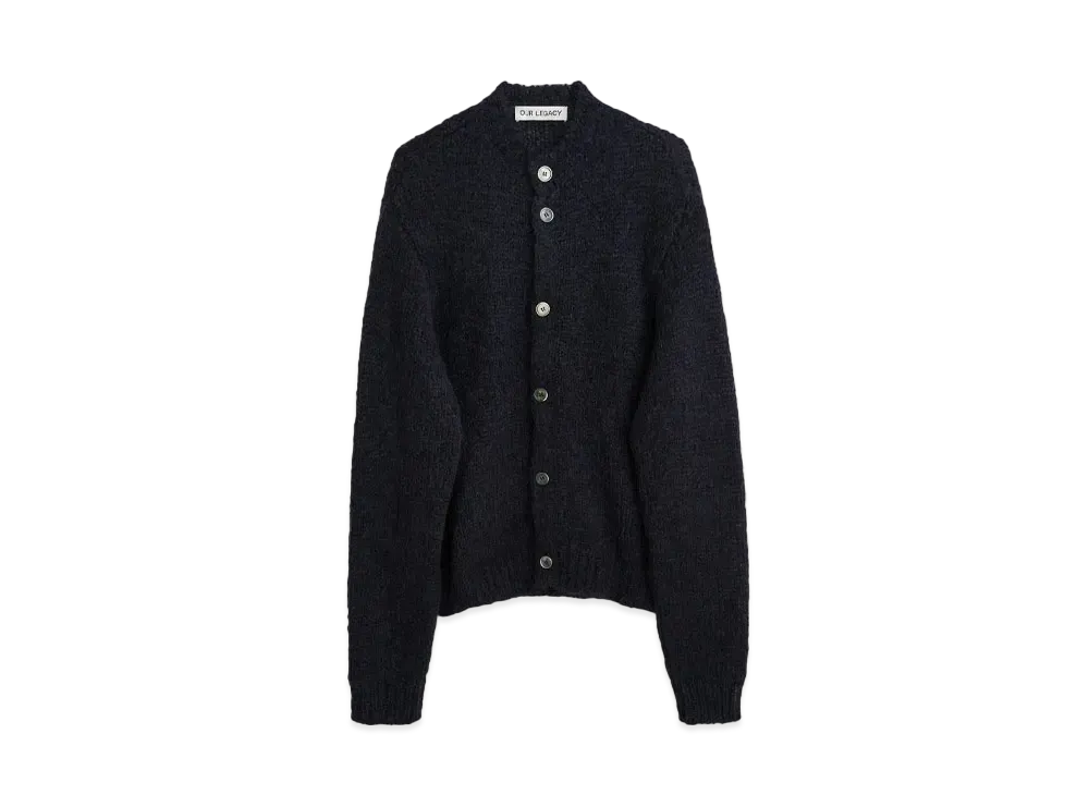 OUR LEGACY Opa Cargian Fuzzy Mohpaca "Navy"