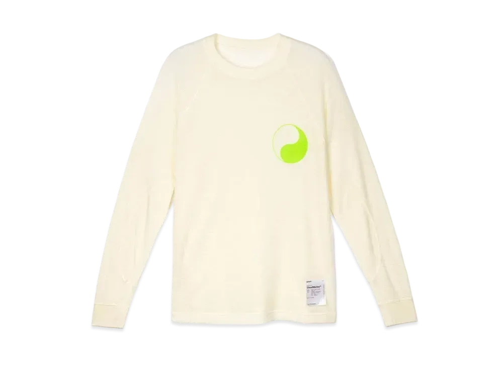 OUR LEGACY x Satisfy Cloudmerino Waffle Base Layer "Off White"