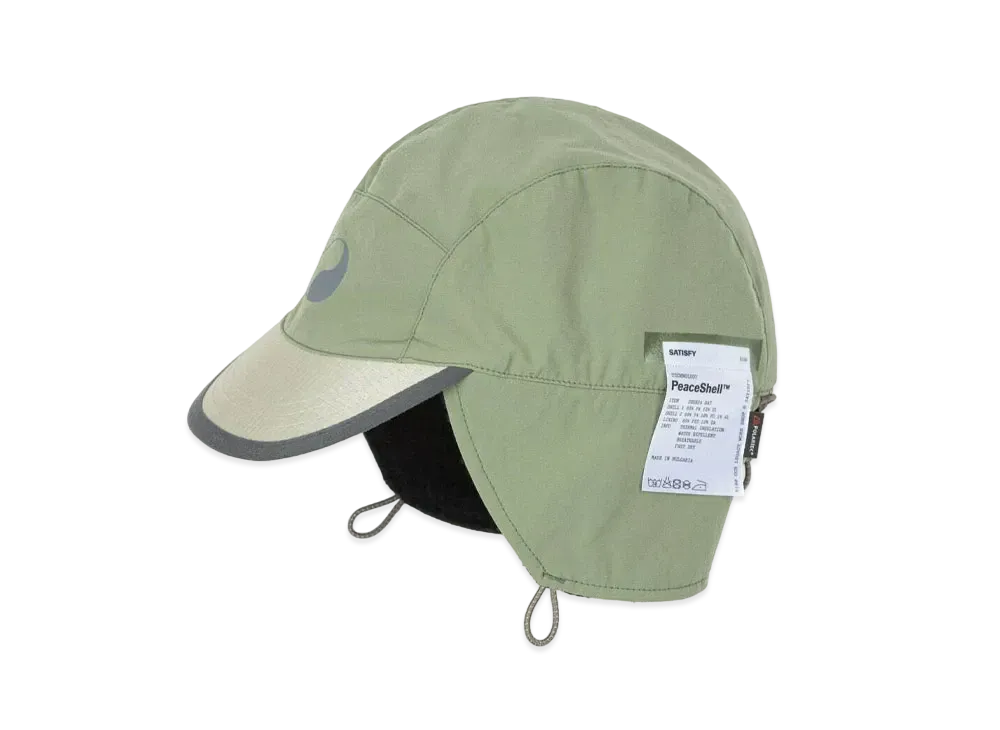 OUR LEGACY x Satisfy Peaceshell Sherpa Hat "Khaki"