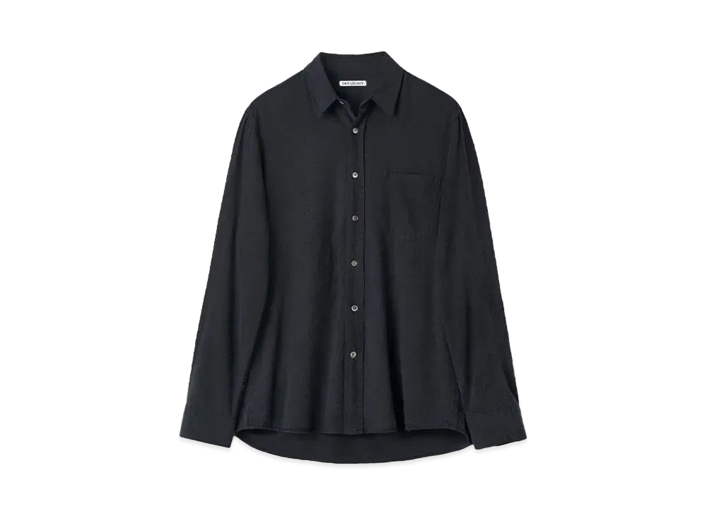 OUR LEGACY Classic Shirt Silk "Black"