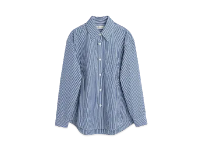 OUR LEGACY Coco 70s Shirt Mid Mgmt Stripe "Blue"