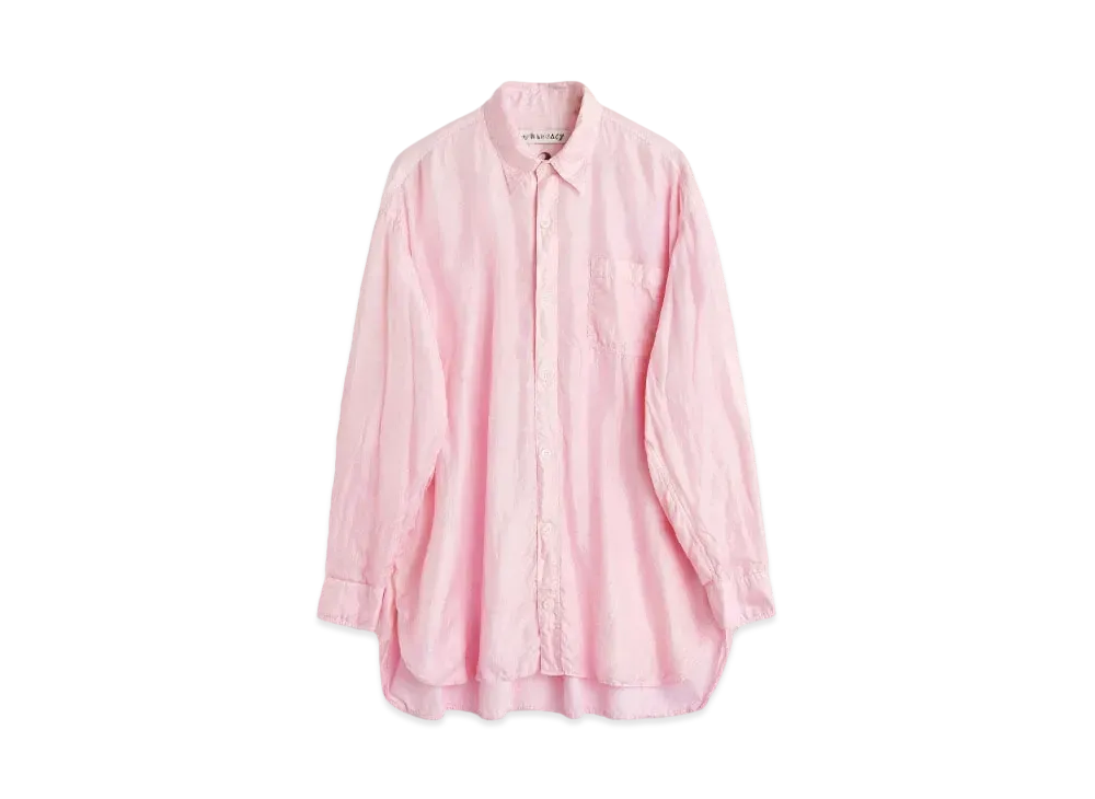 OUR LEGACY Darling Shirt Cotton Silk "Baby Pink"