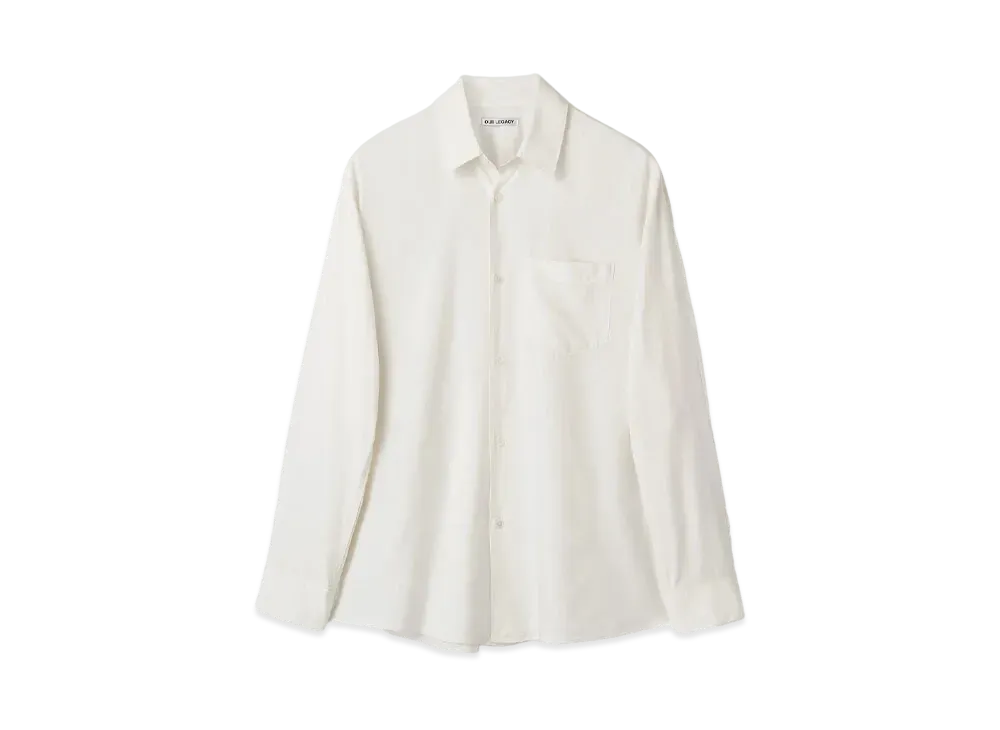 OUR LEGACY Initial Shirt Fine Silk "Off White"
