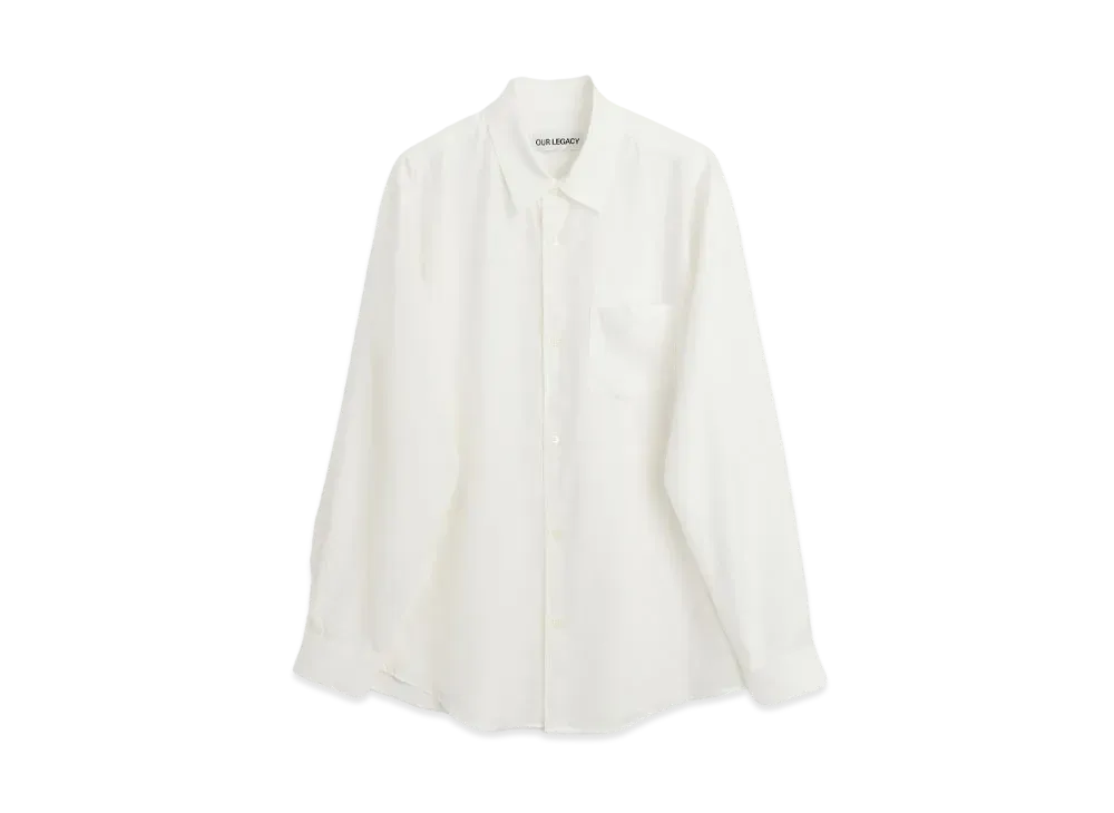 OUR LEGACY Initial Shirt Lyocell "Off White"