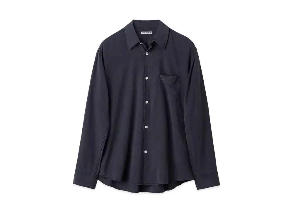OUR LEGACY Initial Shirt "Vintage Blue"