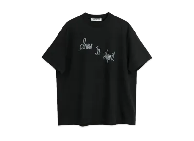 OUR LEGACY Box T-Shirt Ronja Print "Black"