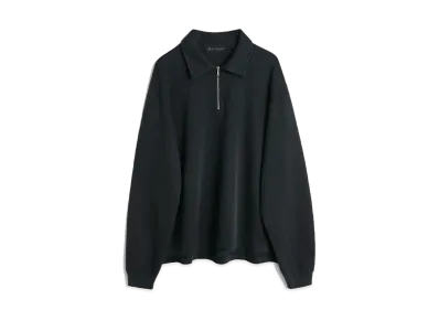 OUR LEGACY Lad Sweatshirt Uniform Athletic Rib "Worn Black"