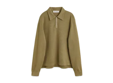 OUR LEGACY Lad Sweatshirt Uniform Athletic Rib "Uniform Olive"
