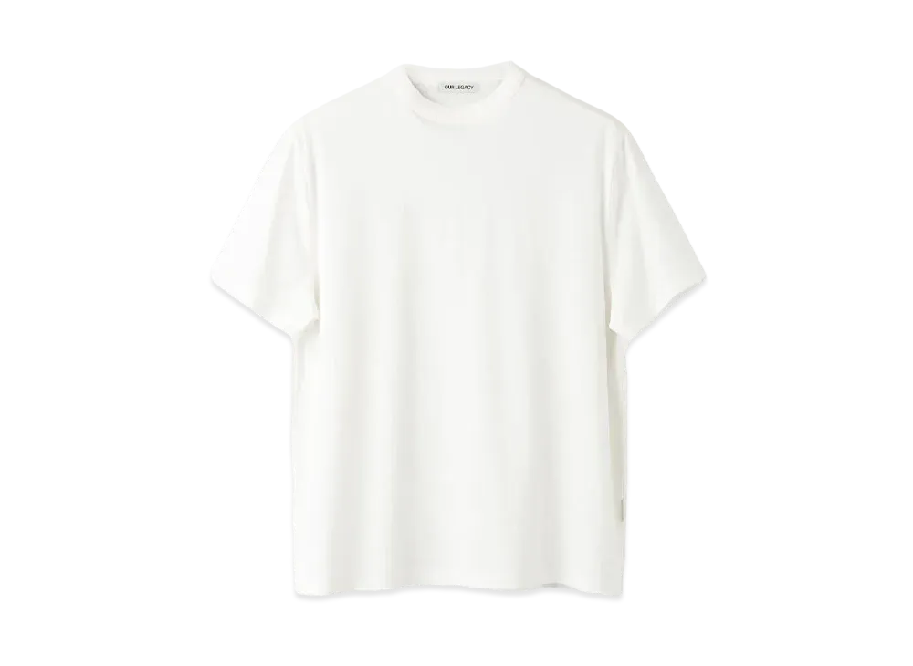 OUR LEGACY New Box T-Shirt Clean Jersey "White"