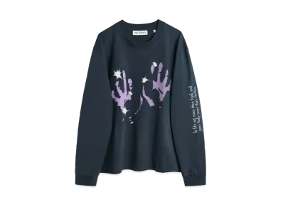 OUR LEGACY Tour Longsleeve Taste Of Hands Print "Lilac"