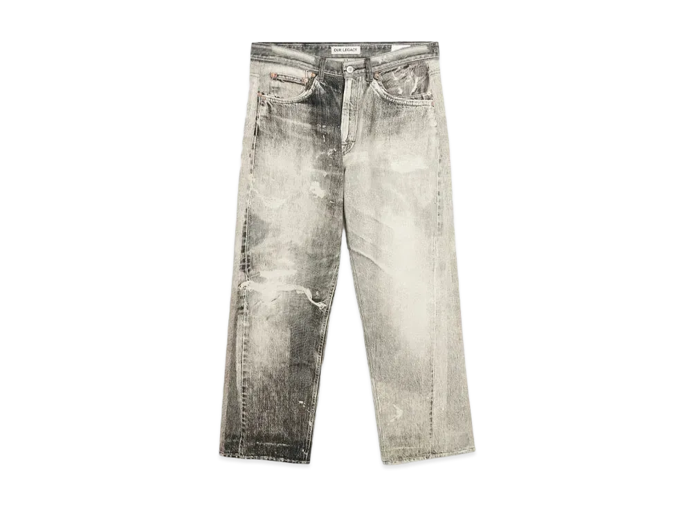 OUR LEGACY Third Cut Jeans Digital Print