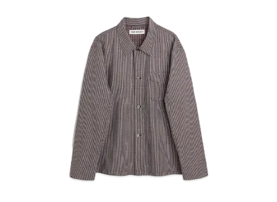 OUR LEGACY Box Shirt French Bistro Culinary Cloth "Brown"