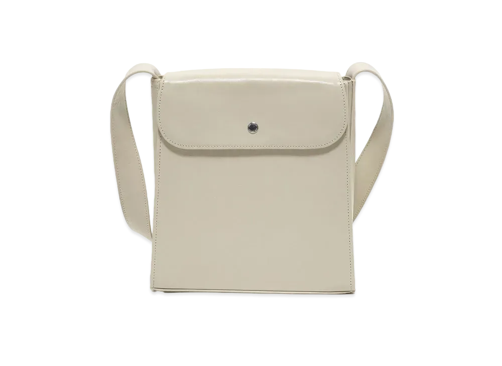 OUR LEGACY Extended Bag Leather "Dusty White"