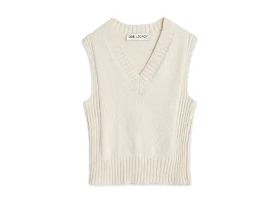 OUR LEGACY Michigan Tank Tousled Cotton "Natural"