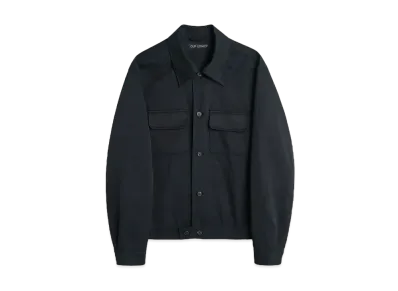 OUR LEGACY Coach Jacket Exquisite Weave "Deluxe Black"