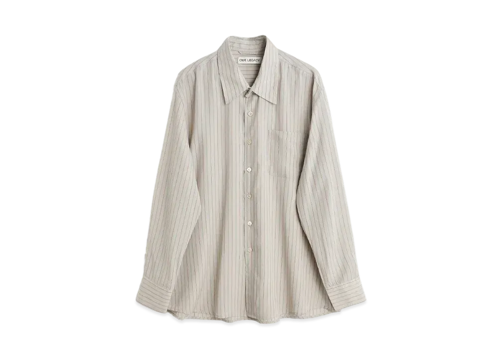 OUR LEGACY Above Shirt It Support Floating Tencel "Multi"