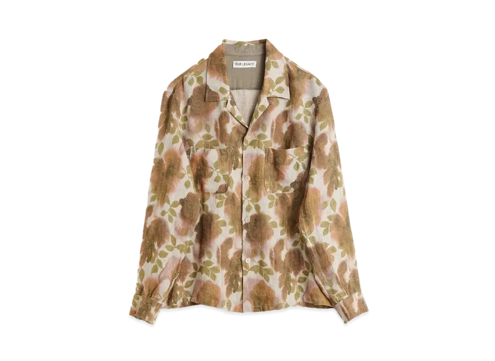 OUR LEGACY Heusen Shirt "Minuo Flower Print"