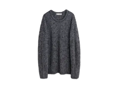 OUR LEGACY Popover Roundneck Zombie Acrylic "Stormy Blue"
