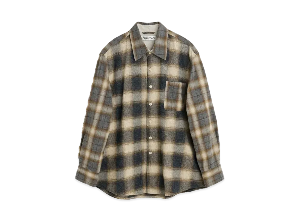 OUR LEGACY Above Shirt Doyle Check Lagger Flannel "Multi"