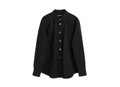 OUR LEGACY Beyond Shirt Liquid Poplin "Black"