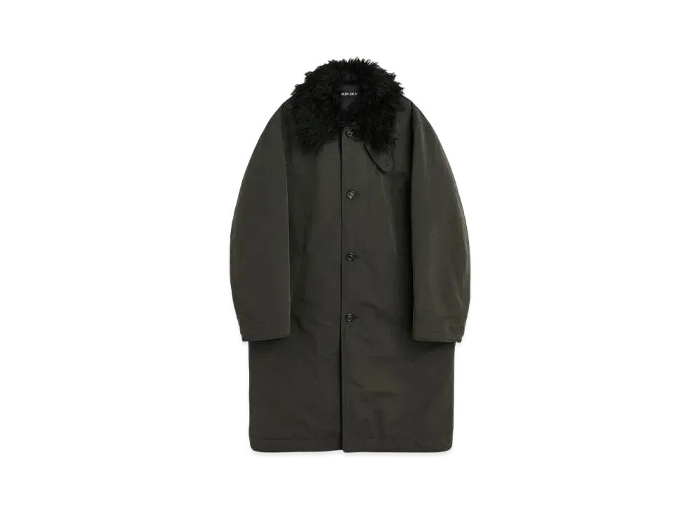 OUR LEGACY Polar Coat M4241Pv "Charcoal"