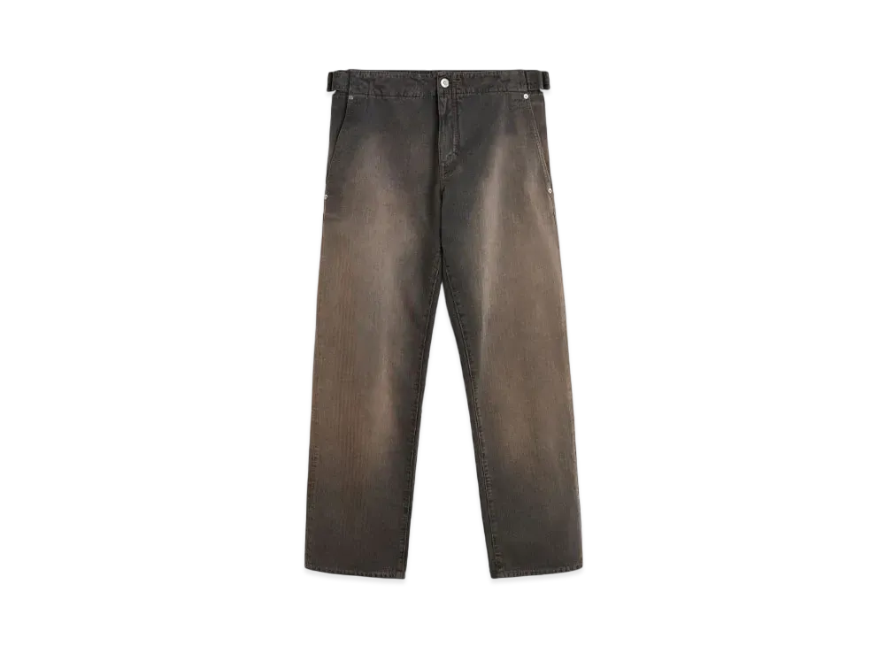 OUR LEGACY Trucker Trouser M4245Tf "Faded Herringbone"