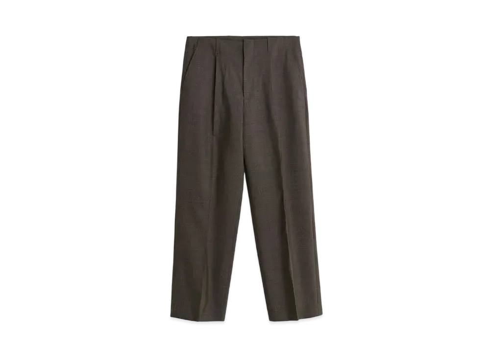 OUR LEGACY Borrowed Chino Atom Check Wool "Gray" M4244BB