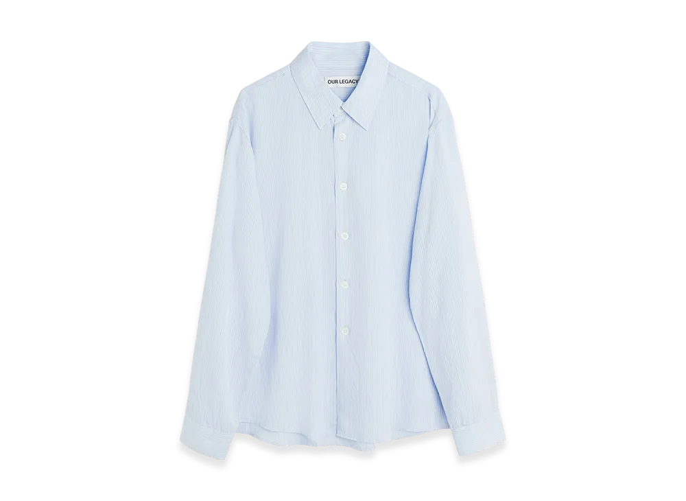 OUR LEGACY Beyond Shirt "Suave Stripe Holiday Viscose"