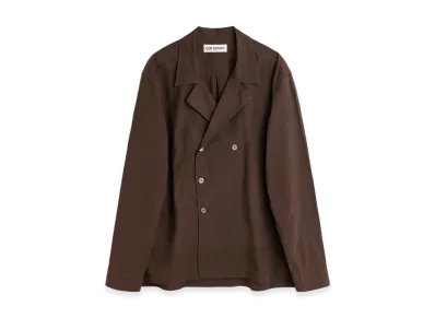 OUR LEGACY Duo Shirt "Hefty Brown Coarse Poplin"
