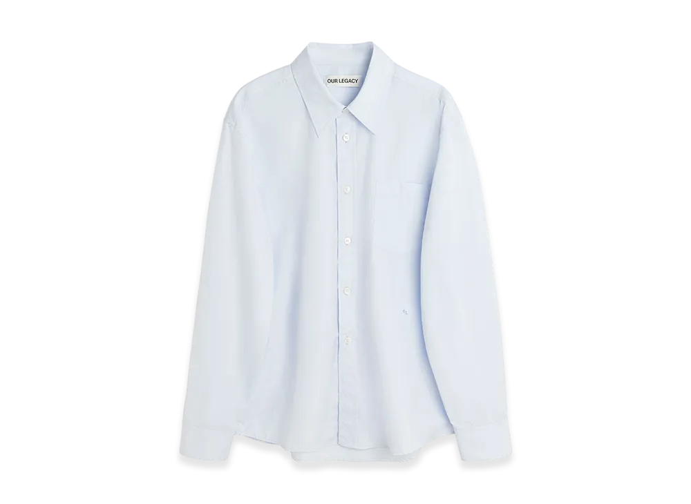 OUR LEGACY Beyond BD Shirt "Dining Blue Poplin"