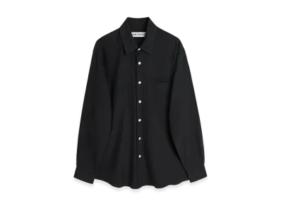 OUR LEGACY Initial Shirt "Black Fine Silk"