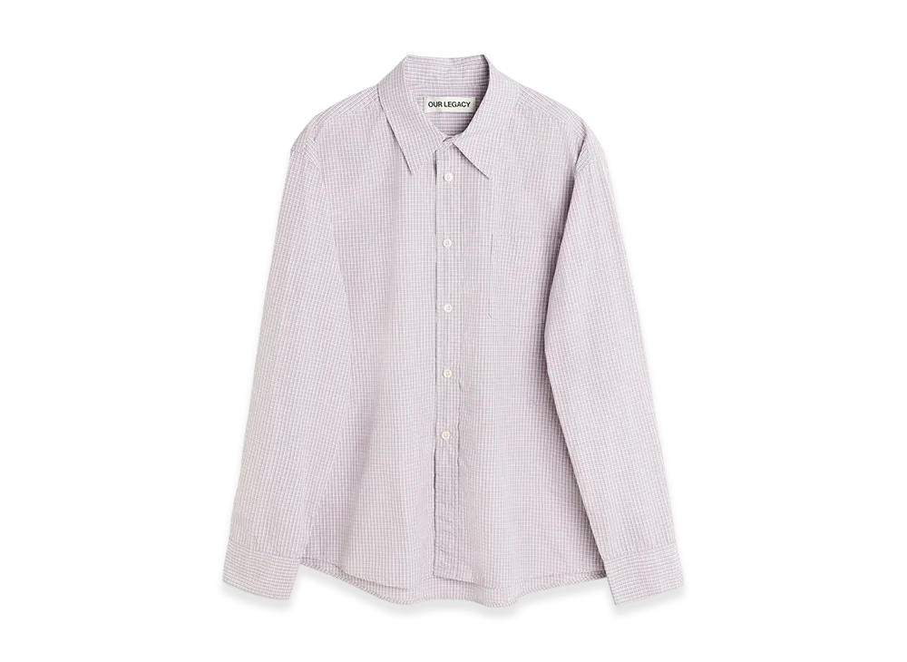 OUR LEGACY Beyond BD Shirt "Drive In Check"