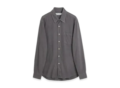 OUR LEGACY Classic Shirt "Anthracite Grey Silk Noil"