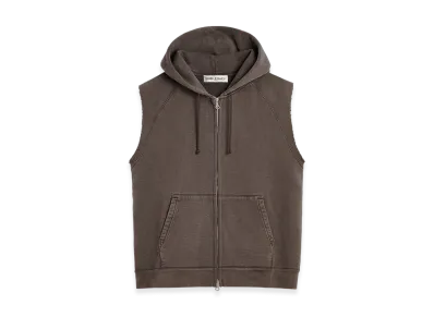 OUR LEGACY Motor Hood Vest "French Sun Fade Hefty Fleece"