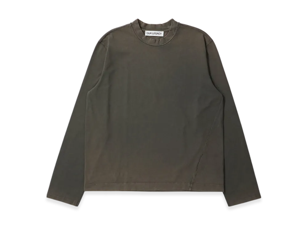 OUR LEGACY｜ (REGULAR LONGSLEEVE Corroded Olive Everyday DPTO — Corroded Olive Everyday Frotte Regular Longsleeve