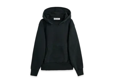 OUR LEGACY Relic Hood "Pigment Black Hefty Fleece"