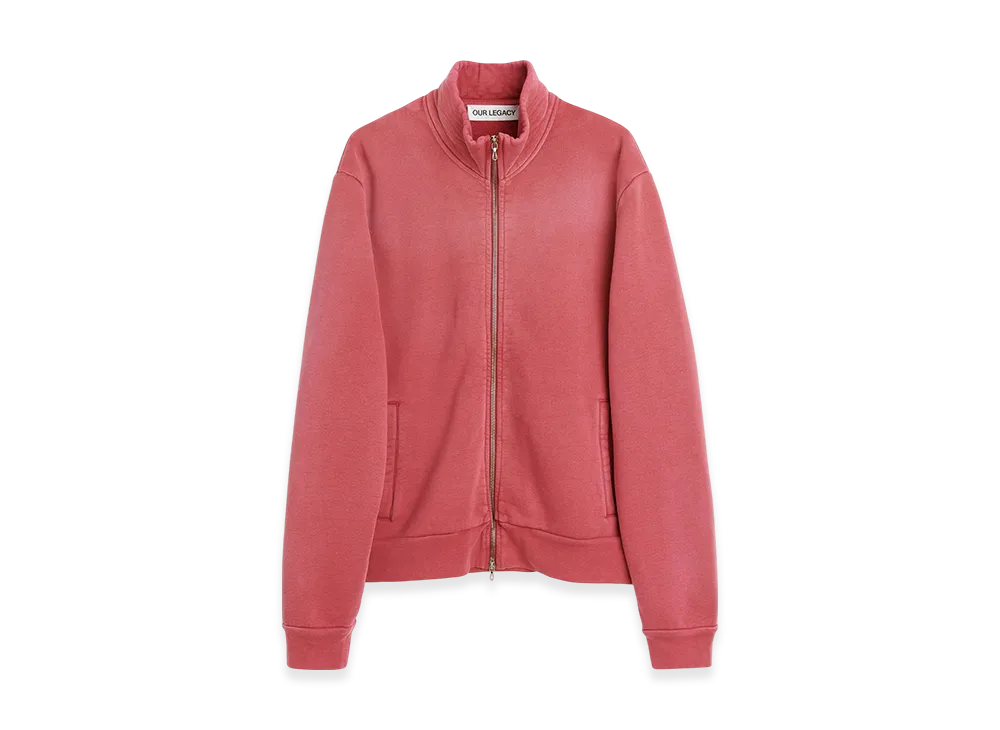 OUR LEGACY Mob Jacket "Red Sun Fade Hefty Fleece"